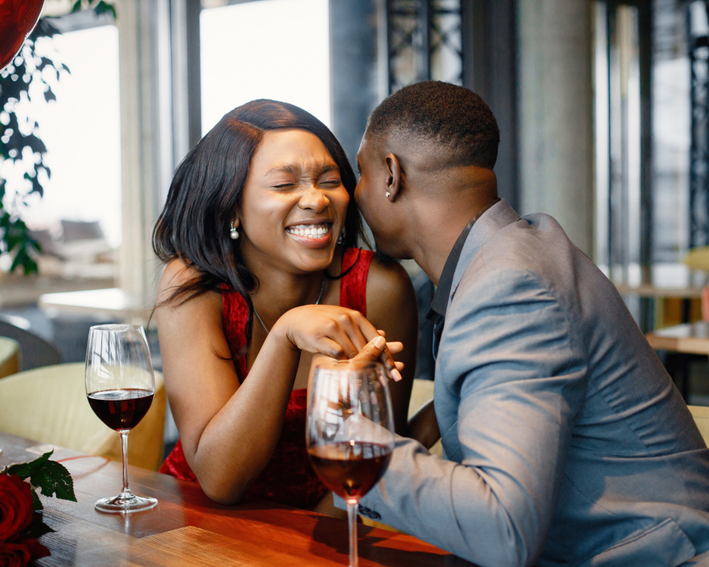 Couple out for date night