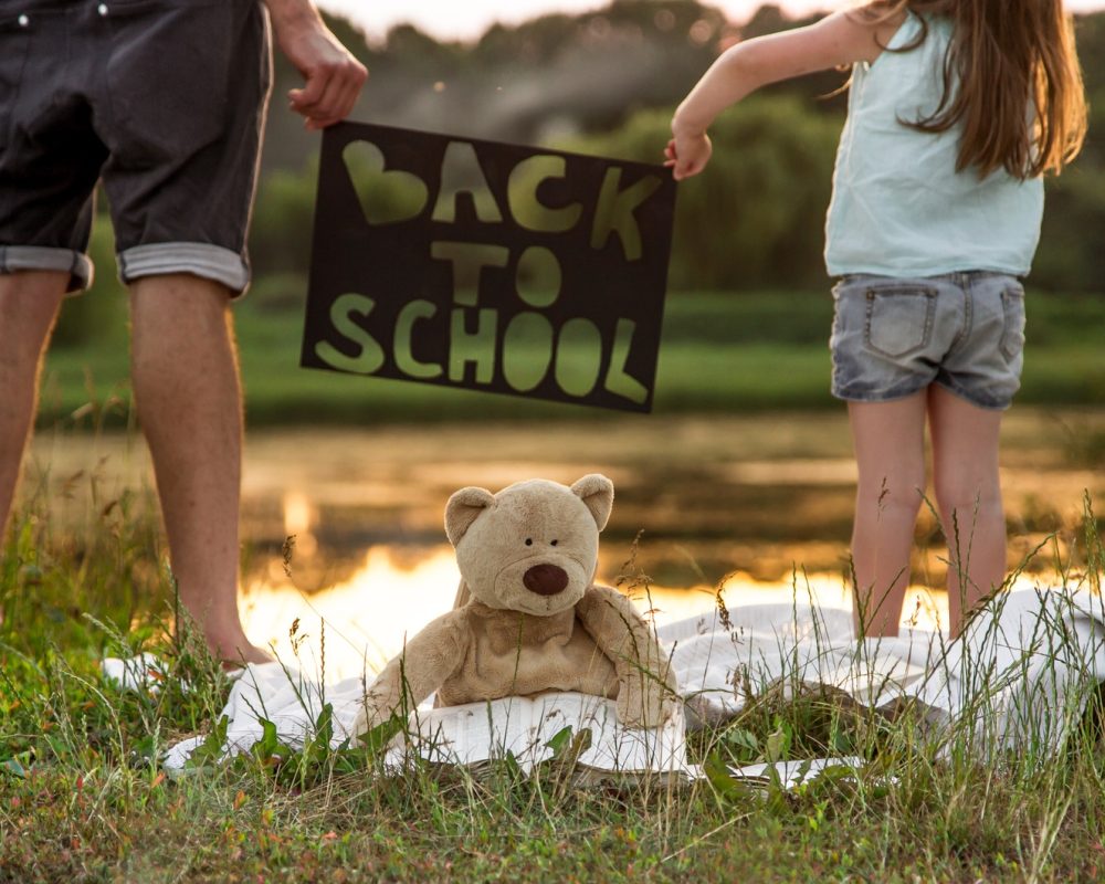 back to school in nature